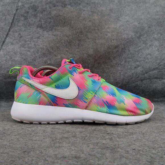 Nike Shoes Kids 7 Roshe Run Youth Athletic Sport Active School Bright Trainers - Picture 14 of 14